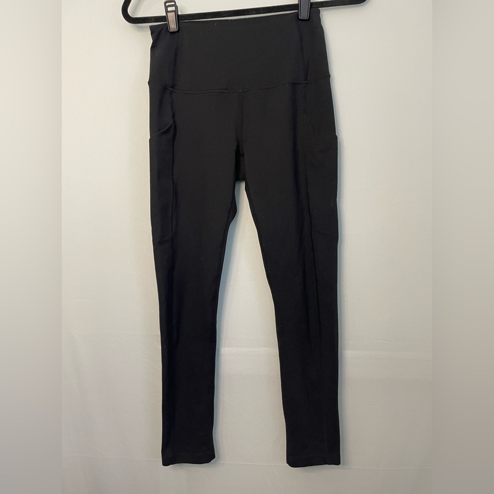 Zella Black Women's‎ High-Waisted Capris size small
